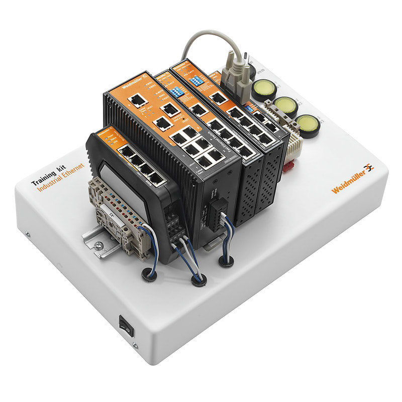 WEIDMULLER - Modulo di configurazione per Industrial Ethernet IE-TRAININGSKIT-01.