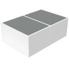 WEIDMULLER - Siglatura dispositivi, Larghezza: 101 mm, Caratteri stampati: Neutro, poliestere, argento CC-FO 74/101 MM SI.