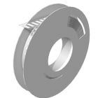 WEIDMULLER - Siglatura dispositivi in poliammide bianco, larghezza 17 mm, caratteri stampati assenti: ESG-LP 6/17 MM WS.