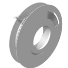 WEIDMULLER - Siglatura dispositivi, Larghezza: 17 mm, Caratteri stampati: senza, Poliammide, argento ESG-LP 6/17 MM SI.