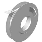 WEIDMULLER - Siglatura dispositivi in poliammide bianco, larghezza 17 mm, caratteri stampati assenti: ESG-LP 9/17 MM WS.