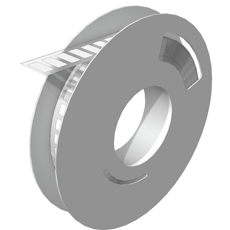 WEIDMULLER - Siglatura dispositivi in poliammide bianco, larghezza 20 mm, caratteri stampati: senza - ESG-LP 9/20 MM WS.