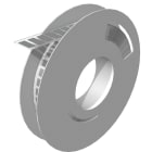 WEIDMULLER - Siglatura dispositivi in poliammide argento, larghezza 20 mm, caratteri stampati: senza - ESG-LP 9/20 MM SI.