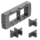 WEIDMULLER - Telaio sigillante Cabtite in poliammide rinforzato con fibra di vetro, colore Nero assoluto, dimensioni 153 x CABTITE FRFT 24/10 SET.