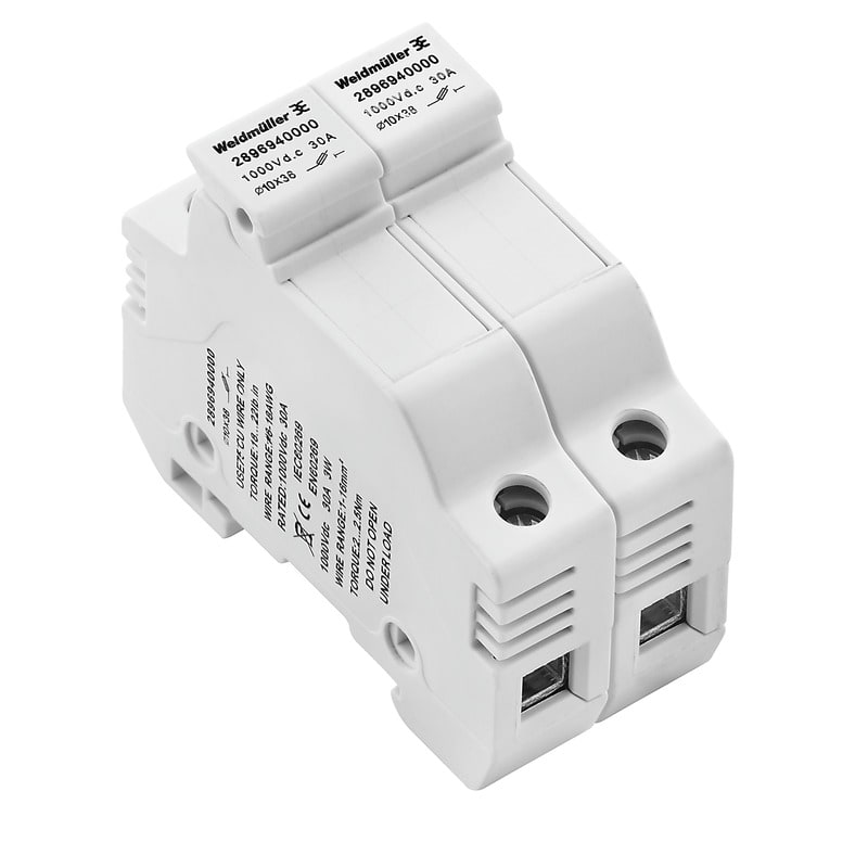 WEIDMULLER - FUSEHOLDER WSFH/2 10X38 1KV