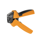 WEIDMULLER - Pinza crimpatrice per capicorda tubiformi con/senza collare isolante in plastica, 0.14 mm² - 2.5 mm², crimpatura trapezoidale PZ 2.5 S.