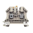 WEIDMULLER - Morsetto sezionatore di prova WTR 4, collegamento a vite beige scuro 4 mm² 32 A 500 V, numero di collegamenti 2, numero di piani 1 TS 35 V-0 Wemid.