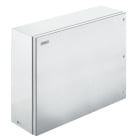 WEIDMULLER - Custodia in metallo Ex, 600 x 500 x 200 mm, spazzolato, Piastra a flangia: Sì, sotto, Viti esagonali con testa a taglio M6 SW10 + cerniere KEBXHS506020S4B1 AK.