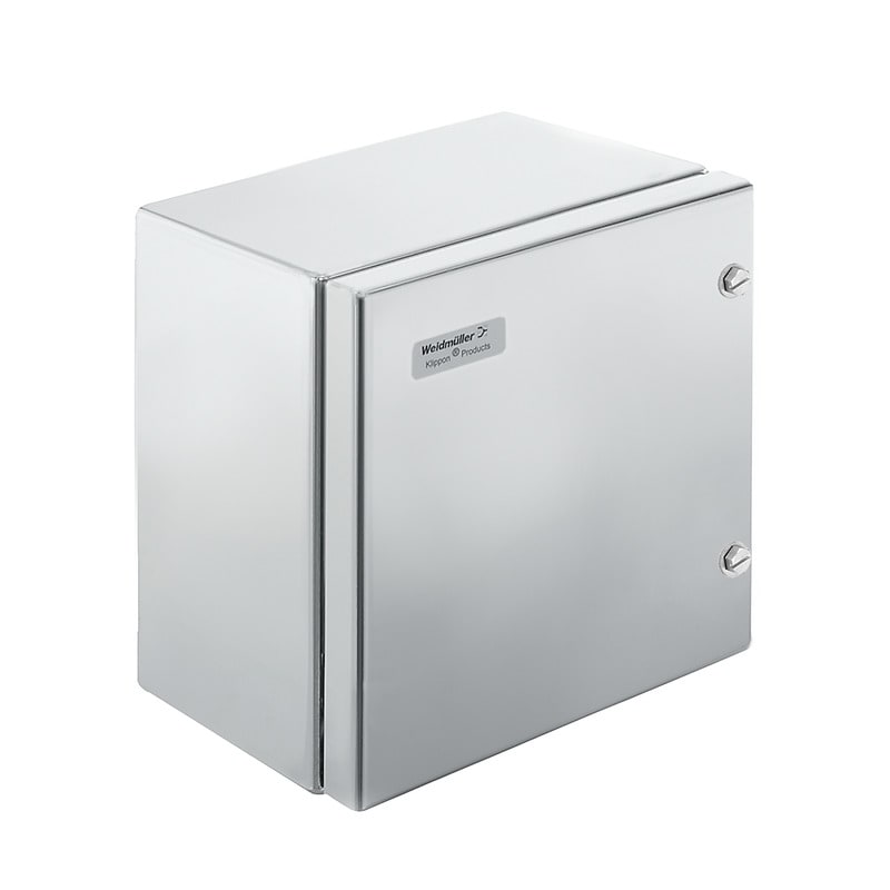 WEIDMULLER - Custodia in metallo Klippon EBi HS (Box industriale essenziale con viti a cerniera) 200x200x150mm KEBIHS202015S2N0 AL.