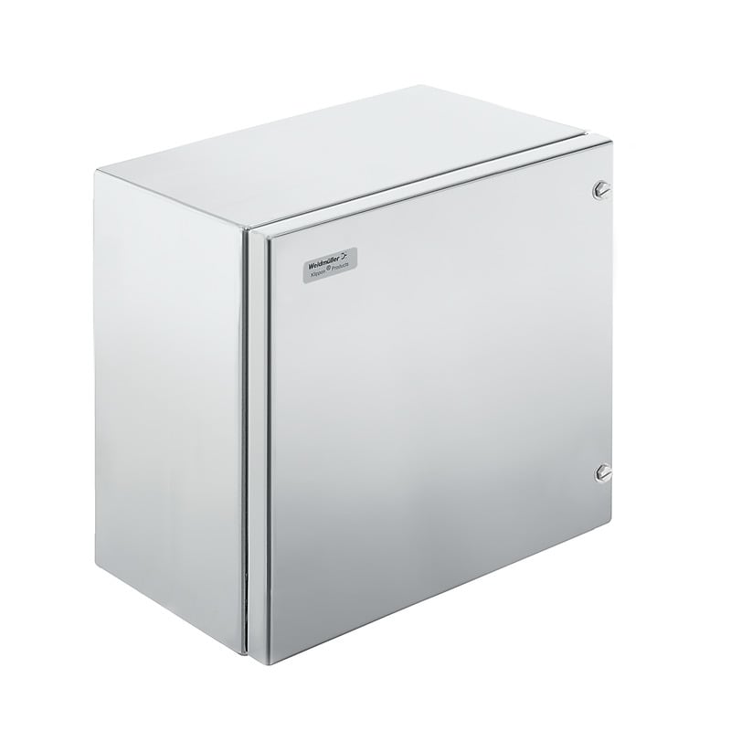 WEIDMULLER - Custodia in metallo Klippon EBi HS (Box industriale essenziale con viti a cerniera) 300x300x200mm KEBIHS303020S2N0 AL.