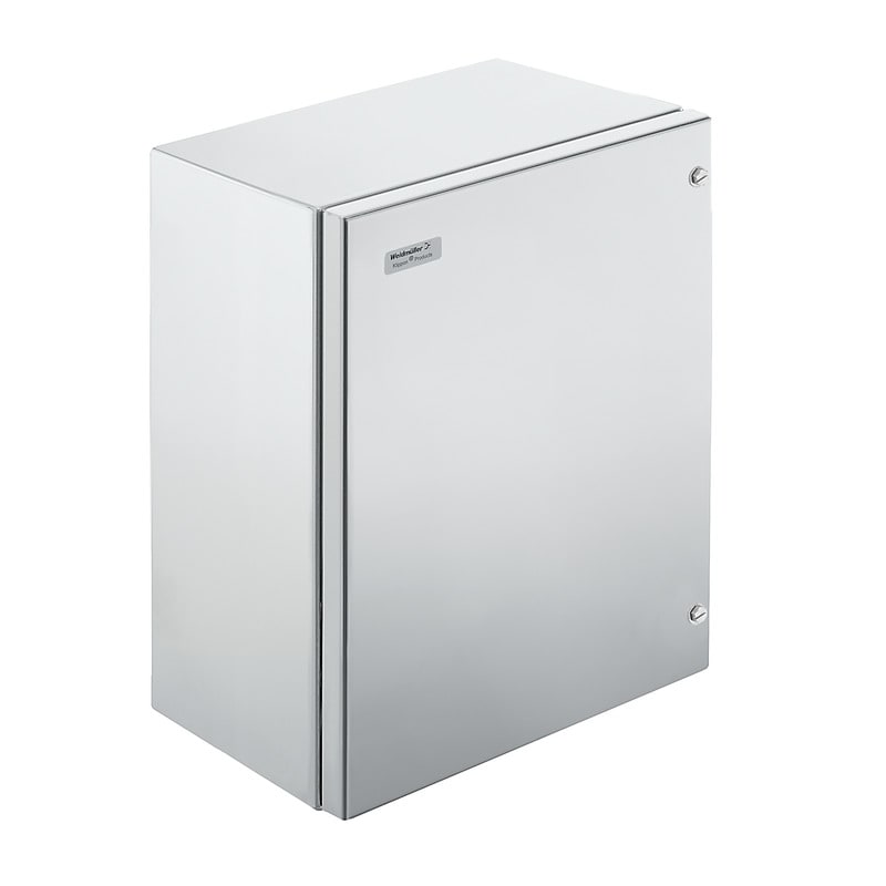 WEIDMULLER - Custodia in metallo Klippon EBi HS (Box industriale essenziale con viti a cerniera) 300x400x200mm KEBIHS403020S2N0 AL.