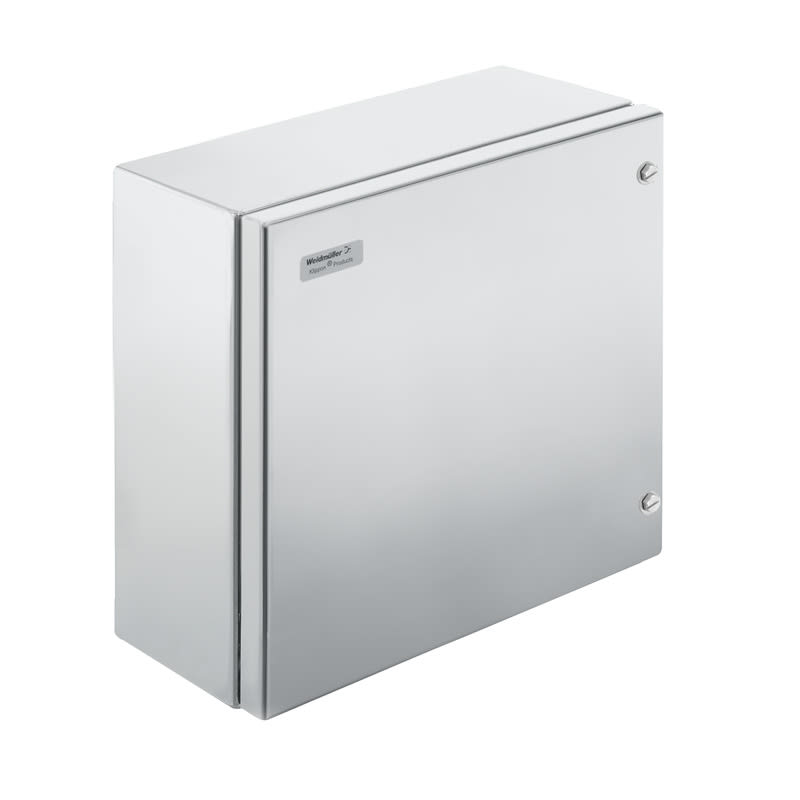 WEIDMULLER - Custodia in metallo Klippon EBi HS (Box industriale essenziale con viti a cerniera) 300x300x150mm KEBIHS303015S2N1 AL.