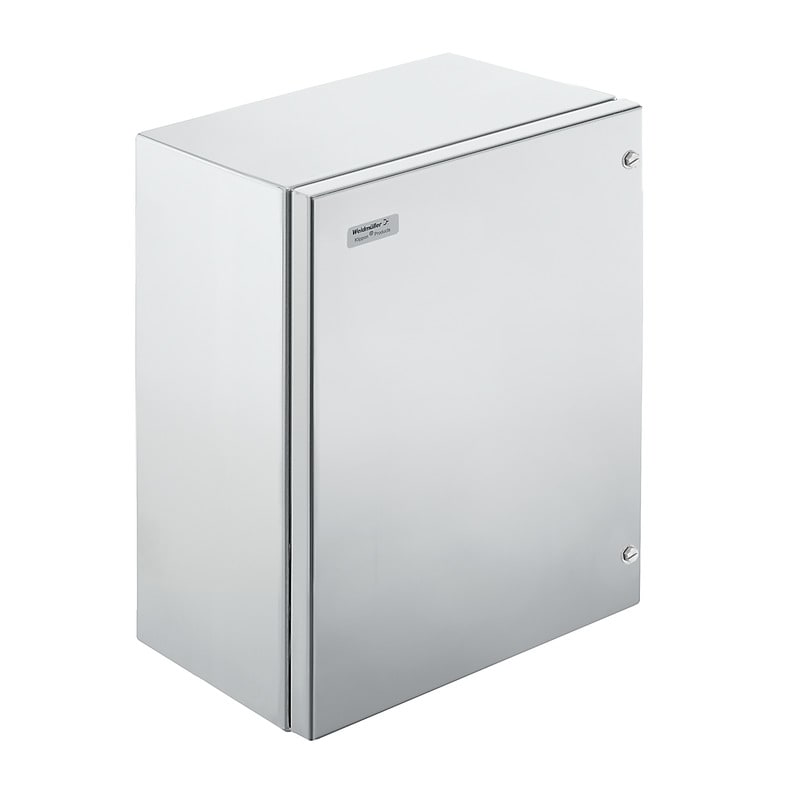 WEIDMULLER - Custodia in metallo Klippon EBi HS (Box industriale essenziale con viti a cerniera) 300x400x200mm KEBIHS403020S2N1 AL.