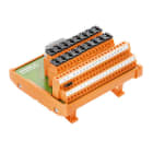 WEIDMULLER - Modulo d'interfaccia con relè LM2N 5.08 mm, collegamento a vite, connettore maschio RSV 1,6, 24-pole female, 2 fili, indicatore di stato a LED per ca RS 16IO 2W F R S.