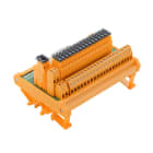 WEIDMULLER - Modulo d'interfaccia con relè, LL 5.08 mm, collegamento a vite, connettore maschio RSV 1,6, 24-pole female, 1 filo, indicatore di stato a LED per cana RS 16IO 1W I R S.