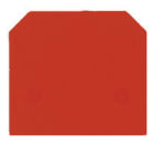 WEIDMULLER - Piastra terminale 40mm x 1.5mm rosso AP SAK4-10 RT.