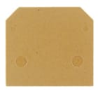 WEIDMULLER - Piastra terminale 40mm x 1.5mm Beige scuro giallo AP SAK4-10 KRG