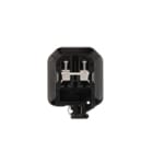 WEIDMULLER - Morsettiera passante nero 10 mm² 57 A 1000 V TS 32 V-0 Resina epossidica EP SAKH 10 EP/SW.