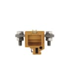WEIDMULLER - Morsettiera passante a vite giallo medio 50 mm² 150 A 1000 V TS 32 V-0 5VA KrG 1 SAKG 32 II.