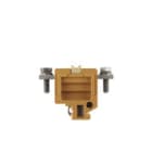 WEIDMULLER - Morsettiera passante a vite giallo medio 35 mm² 125 A 1000 V TS 32 V-0 5VA KrG 1 SAKG 28 II/GW.