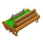 WEIDMULLER - Modulo interfaccia RS F60 LP2N 5/60, Connettore norma IEC60603-13 DIN41651 60 poli.