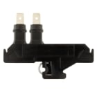 WEIDMULLER - Morsettiera passante nero 2.5 mm² 16 A 800 V TS 32 V-0 Resina eposs KMVF LI 6.3 EP/SW.