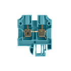 WEIDMULLER - Morsettiera passante a vite blu 2.5 mm² 24 A 800 V, 2 collegamenti, 1 piano, TS 32, V-2, PA 66, 100 °C SAK 2.5 BL.
