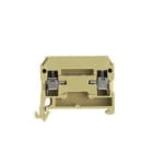 WEIDMULLER - Morsetto sezionatore di prova, collegamento a vite, beige/giallo, 4 mm², 10 A, 250 V, 2 collegamenti, 1 piano, TS 35, V-2, PA, SAKRD/35 O.DLS2.
