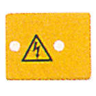 WEIDMULLER - Coperchio morsetto in PVC giallo AD4 AKZ4.