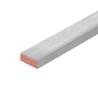 WEIDMULLER - Barra collettrice (Morsetto) argento 1000 mm verticale, 6 mm profondità, Rame SSCH 15X6X1000 CU/SN.