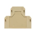 WEIDMULLER - Piastra terminale per morsetti, beige, Posizione verticale: 50 mm, Larghezza: 1.5 mm, V-2, PA 66, bloccabile: Sì