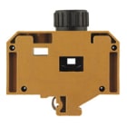 WEIDMULLER - Morsetto componibile portafusibile, collegamento a vite, giallo medio, 16 mm², 63 A, 380 V, numero di collegamenti: 2, numero di piani: 1, TS 32, V-0, SAKS 5.