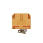 WEIDMULLER - Morsetto PE, collegamento a vite, giallo/verde, 16 mm², 800 V, 2 collegamenti, 1 piano, TS 32, V-2, PA 66, EK 16.
