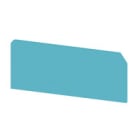 WEIDMULLER - Piastra terminale 52mm x 1.5mm blu AP ASK1 BL.