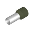 WEIDMULLER - Terminale Standard 50 mm² Lunghezza spellatura 26 mm verde oliva H50,0/36 OLIV.