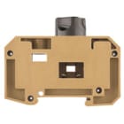 WEIDMULLER - Morsetto componibile portafusibile giallo medio, collegamento a vite, 16 mm², 63 A, 400 V, TS 35, V-0, SAKS 5/35.