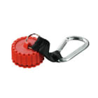 WEIDMULLER - Supporto puntale montaggio 55 mm rosso CLI RH 20-02 R 02.