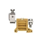 WEIDMULLER - Morsettiera passante giallo medio 50 mm² 150 A 1000 V TS 35 V-0 5VA KrG 1 SAKG 32/35 I.