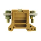 WEIDMULLER - Morsettiera passante a vite giallo medio 50 mm² 150 A 1000 V TS 35 V-0 5VA KrG 1 SAKG 32/35 II.