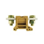 WEIDMULLER - Morsettiera passante a vite giallo medio 150 mm² 309 A 1000 V, 2 collegamenti su 1 piano TS 35 V-0 5VA KrG SAKG 46/35 II.