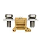 WEIDMULLER - Morsettiera passante giallo medio per collegamento a vite, 240 mm², 415 A, 1000 V su TS 35 con V-0, 5VA, KrG, SAKG 54/35 II.