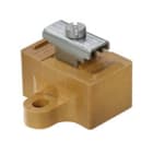 WEIDMULLER - Supporto per barra collettrice giallo medio 130 °C larghezza 40 mm V-0 KrG se avvitato SH 2 S.