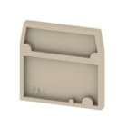 WEIDMULLER - Piastra terminale 22.5 mm x 2.5 mm beige AP AKZ2.5.
