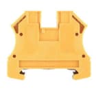 WEIDMULLER - Morsetto PE, collegamento a vite, verde/giallo, 10 mm², 800 V, 2 collegamenti, 1 piano, TS 35, V-0, Wemid, WPE 10.