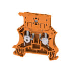 WEIDMULLER - Morsetto componibile portafusibile arancione 6 mm² 6.3 A 500 V TS 35 V-0 WSI 6 OR.