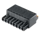 WEIDMULLER - Connettori per circuito stampato 320V 24A Passo 5.08mm 3.31mm² 8 poli PUSH IN attuatore Box BLF 5.08HC/08/180 SN BK BX. 1013490000