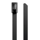 WEIDMULLER - Fascetta serracavo 4.6 mm Acciaio inossidabile rivestito poliestere SCT-C 4.6/100.