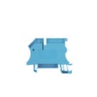 WEIDMULLER - Morsetto componibile per il conduttore di neutro, collegamento a vite, 16, 400 V, 76 A, TS 35, blu WNT 16N 10X3.