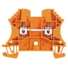 WEIDMULLER - Morsettiera passante arancione 2.5 mm² 24 A 800 V, 2 collegamenti, 1 piano, TS 35, Wemid, 130 °C, WDU 2.5 OR.