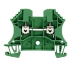 WEIDMULLER - Morsettiera passante a vite verde 2.5 mm² 24 A 800 V, 2 collegamenti, 1 piano, TS 35, V-0, Wemid, 130 °C, WDU 2.5 GN.